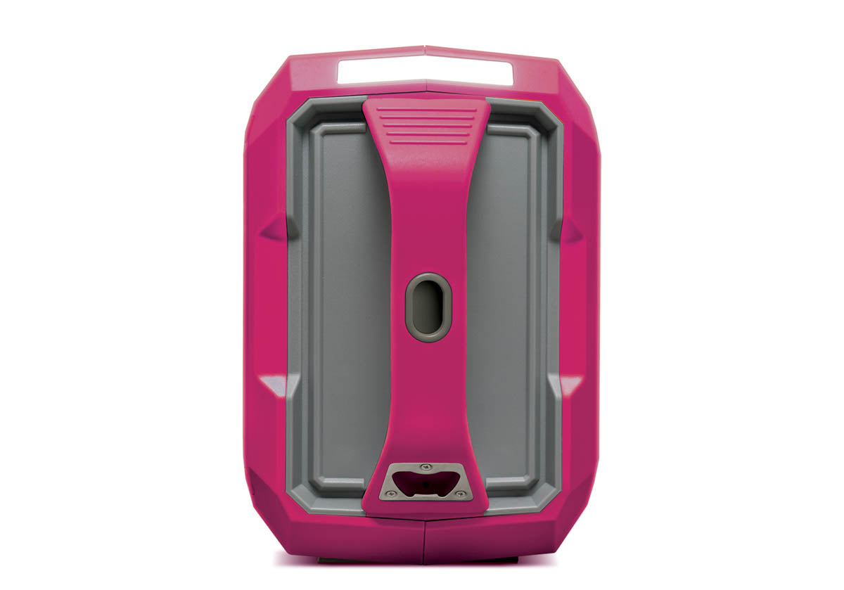 The Defender waterproof bluetooth speaker in Warrior Pink for Pledge the Pink Breast Cancer