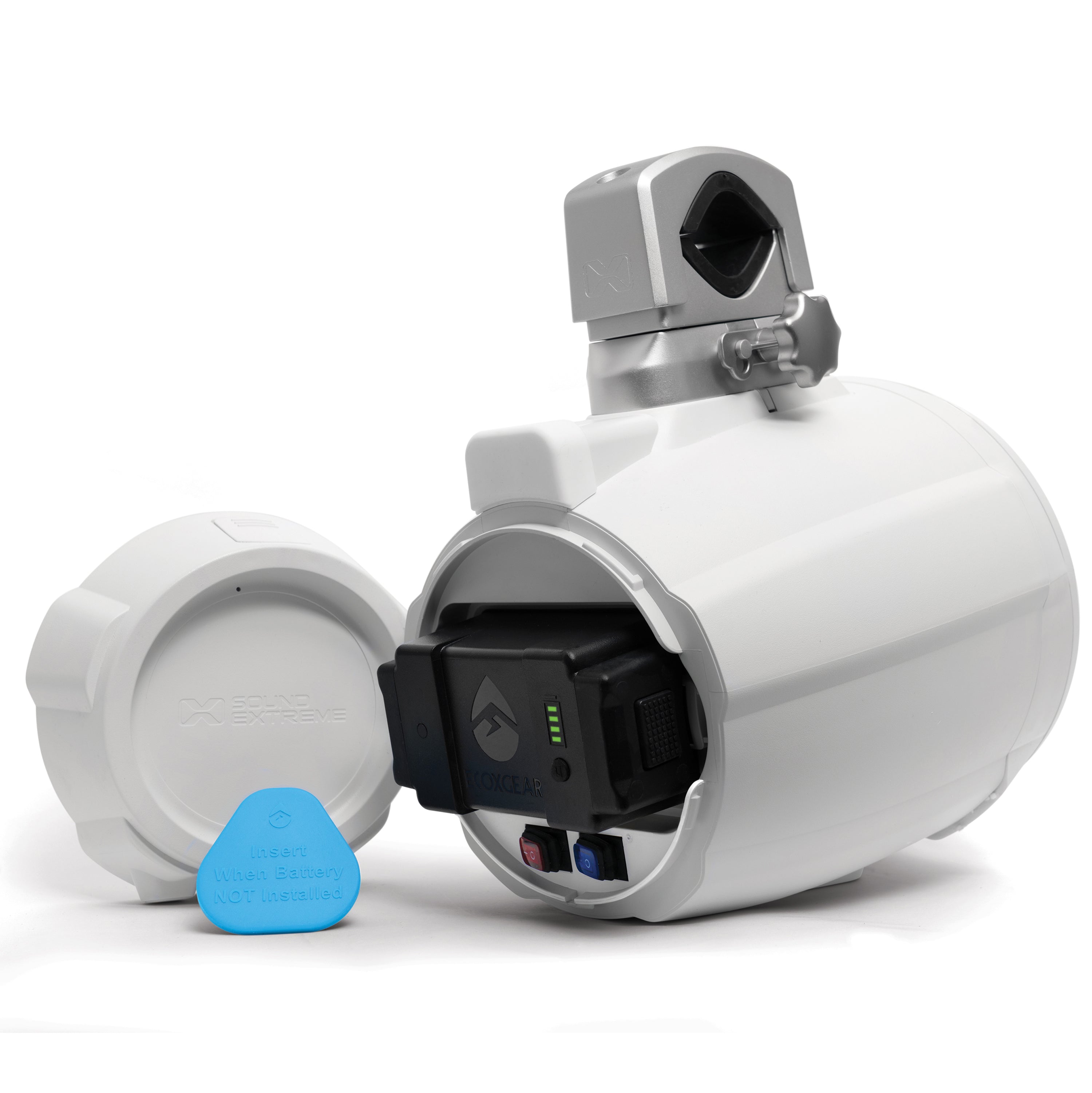 ExtremeTower Speakers TB8 -1 Battery Powered Bluetooth Amplified  + 1 Passive Tower Speaker - SoundExtreme