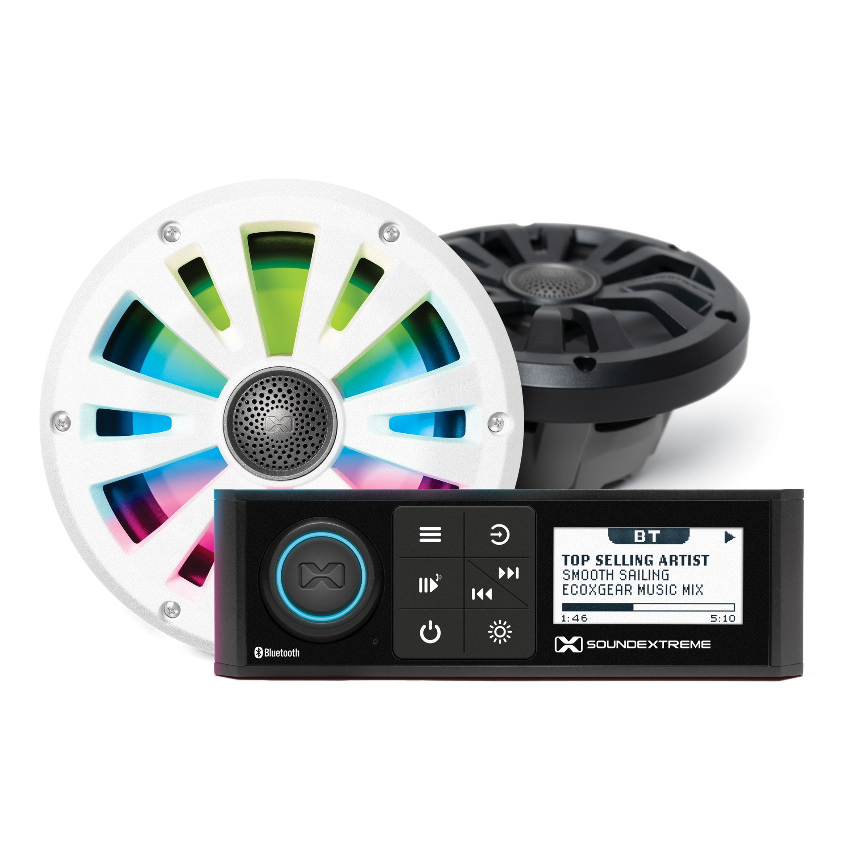 Marine DIN Radio 6.5" Speaker Kit - SoundExtreme