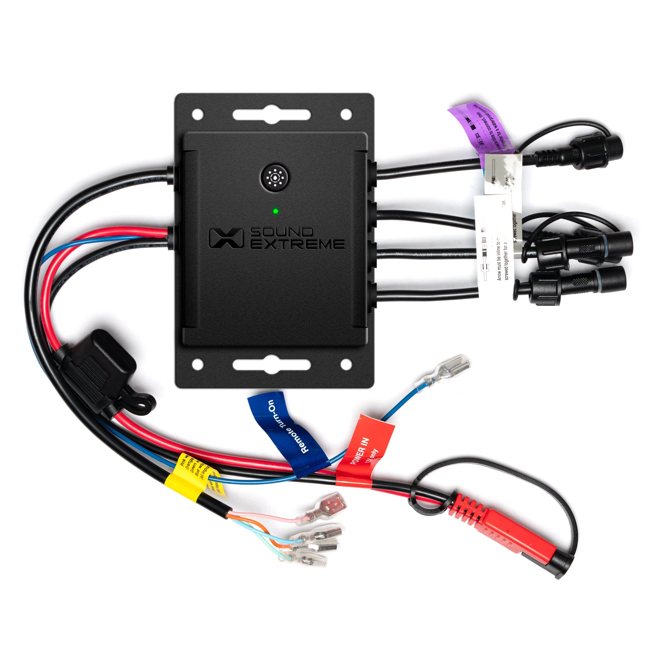 Extreme Whip Kit Qty 2 x 4 ft plus LEDCast Controller - SoundExtreme