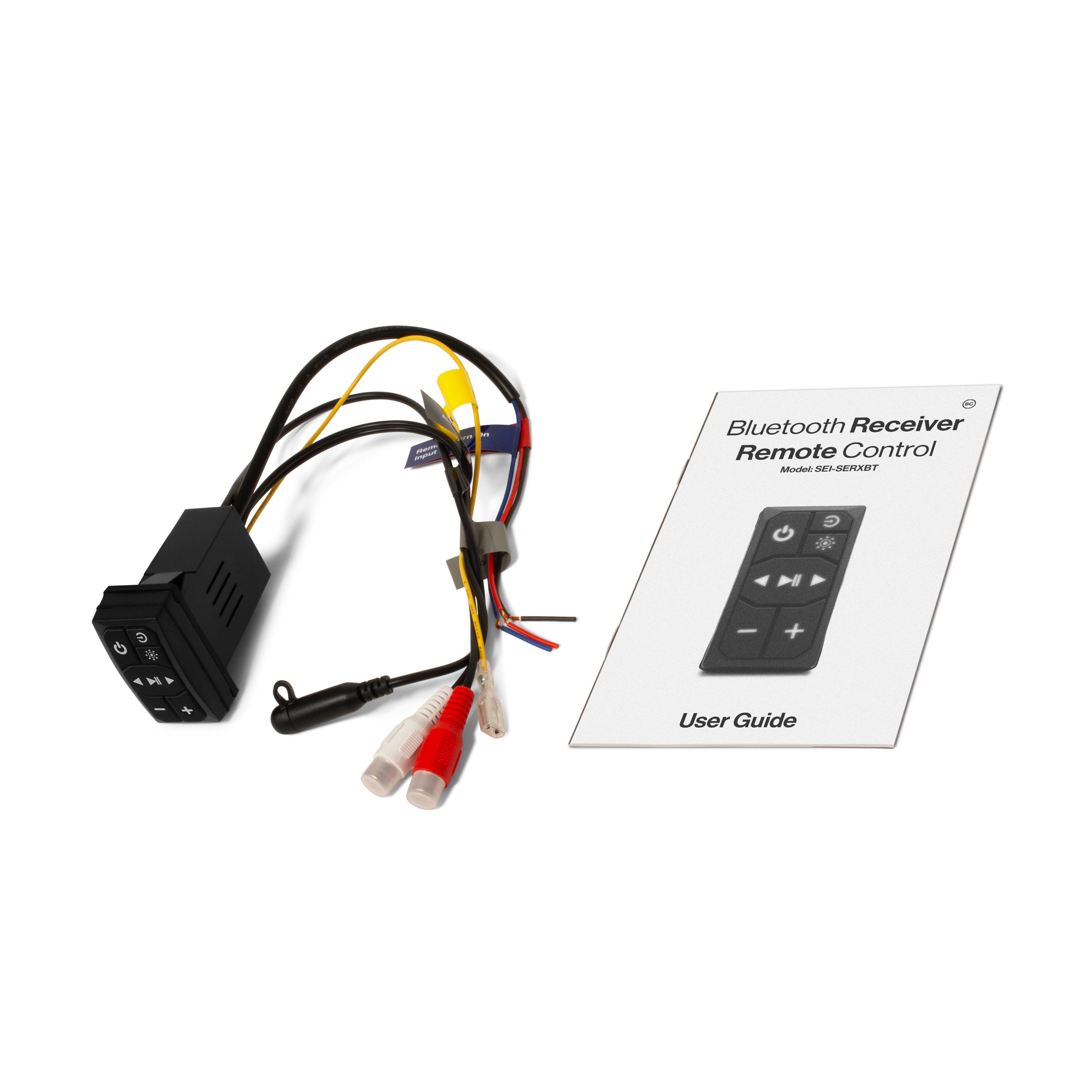 SoundExtreme Bluetooth Receiver Remote Control What's In the Box