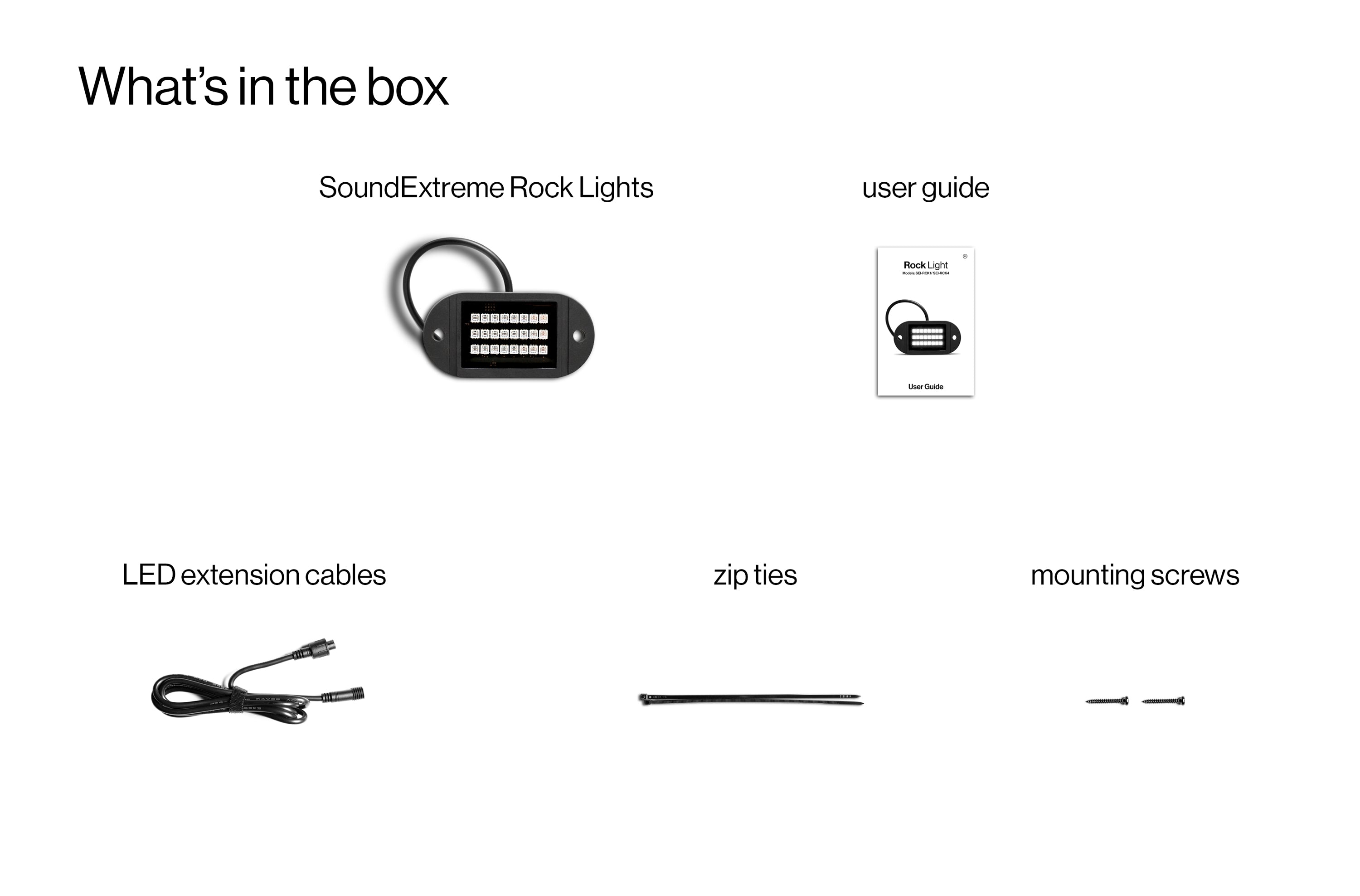 SoundExtreme What's In The Box Rock Light