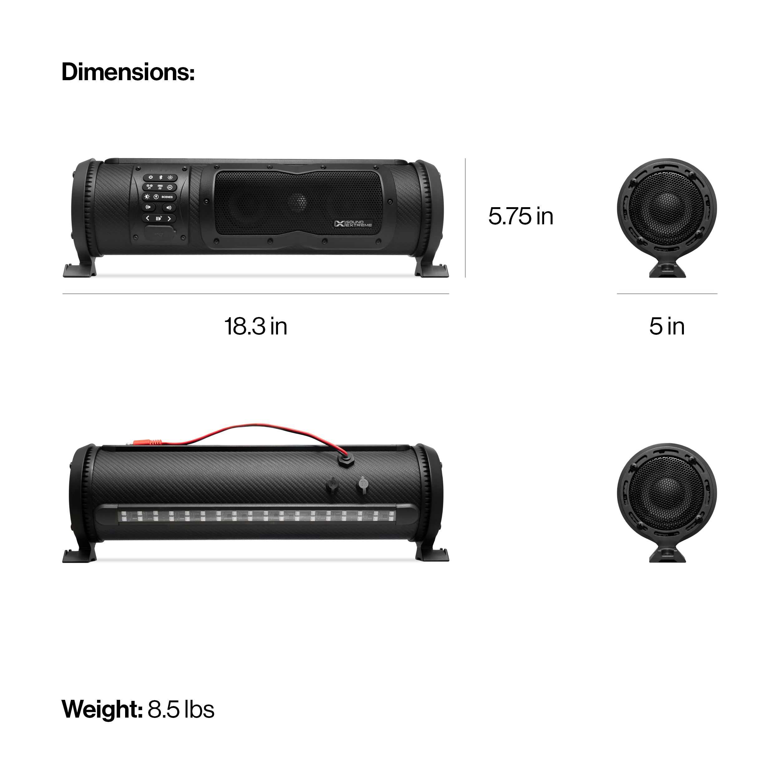 SE18E Product Dimensions