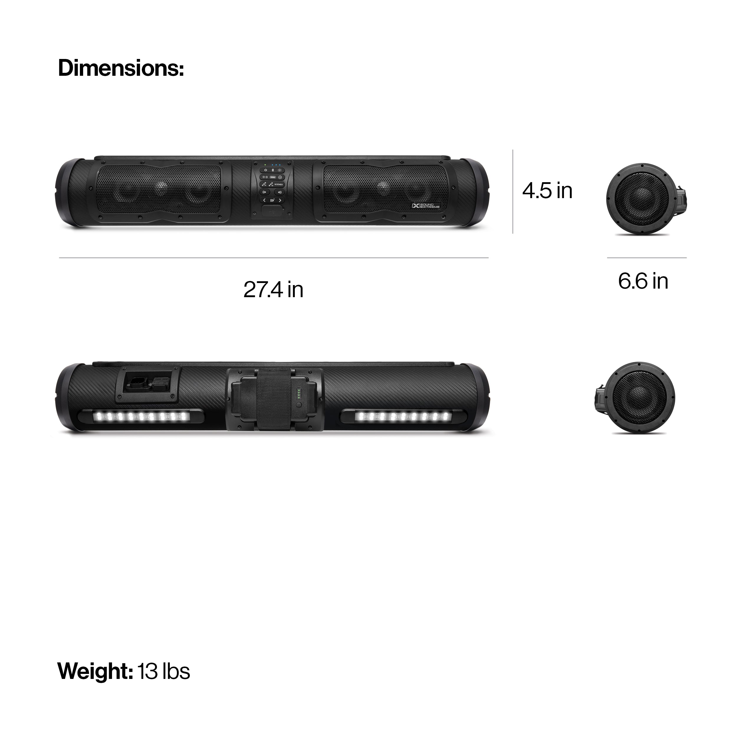 SoundExtreme by ECOXGEAR SEB28 28