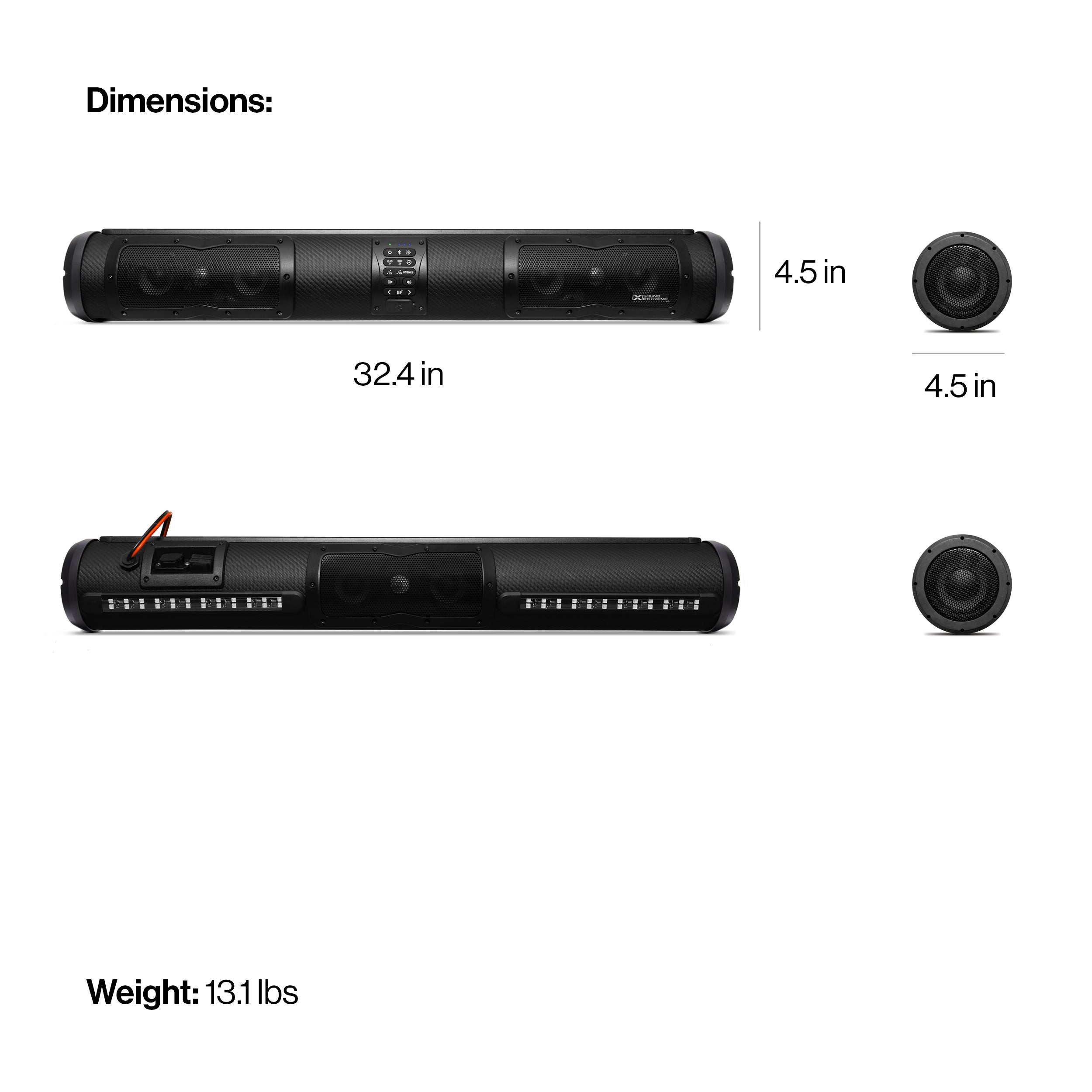 SEDS33 SoundExtreme Elite 33" 360° Sound